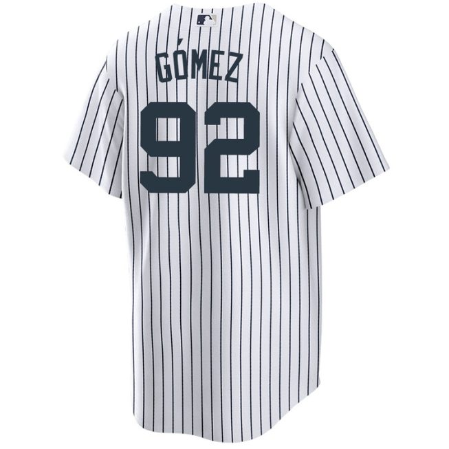 Yoendrys Gomez New York Yankees Home World Series Jersey - Image 2
