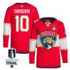 Vladimir Tarasenko 10 Florida Panthers 2024 STANLEY CUP Final Home Breakaway Jersey - Men, Red
