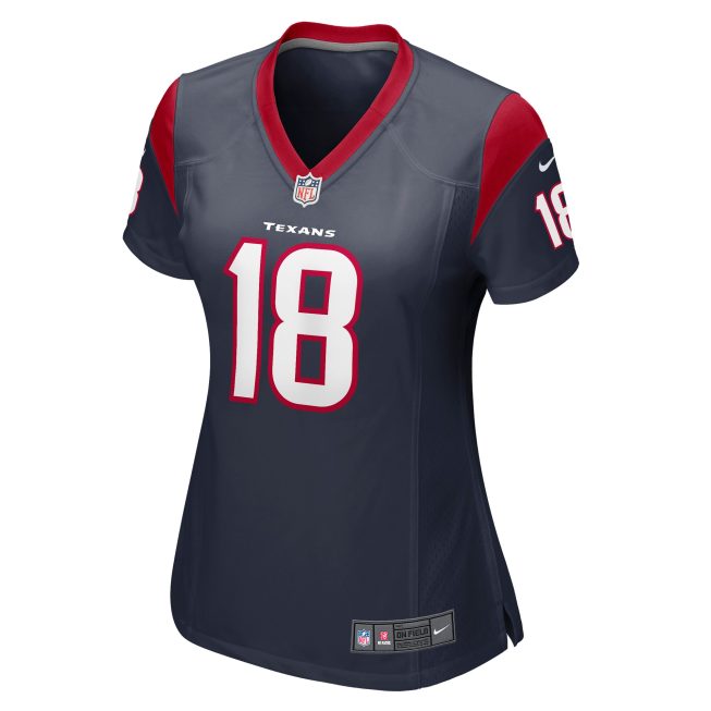 Case Keenum Houston Texans Women's Team Game Jersey - Navy - Image 2