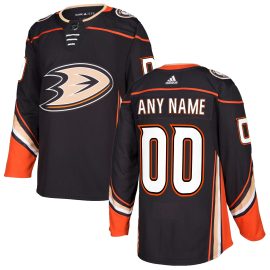 Anaheim Ducks Authentic Custom Jersey - Black