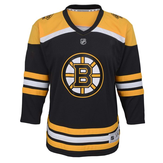 Boston Bruins Toddler Home Replica Jersey - Black - Image 2