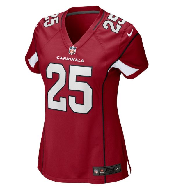 Zaven Collins 25 Arizona Cardinals Women GameJersey - Cardinal - Image 2