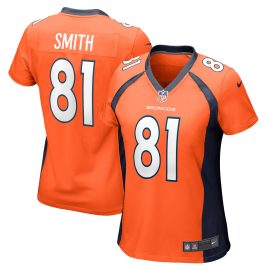 Tre'Quan Smith Denver Broncos Women's Game Jersey - Orange