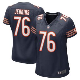 Teven Jenkins 76 New York Giants Women Game Jersey - Navy