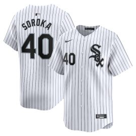 Michael Soroka 40 Chicago White Sox Home Limited Men Jersey - White