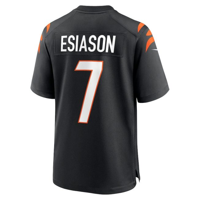 Boomer Esiason 7 Cincinnati Bengals Men Retired Jersey - Black - Image 3
