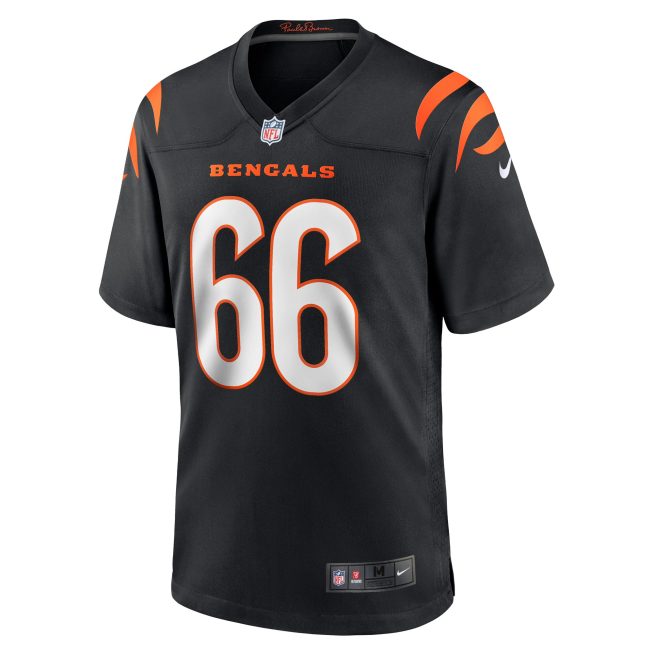 Nate Gilliam Cincinnati Bengals Game Player Jersey - Black - Image 2