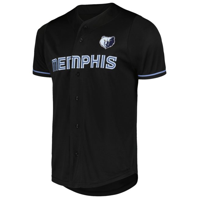Memphis Grizzlies Fanatics Pop Baseball Jersey - Black - Image 2