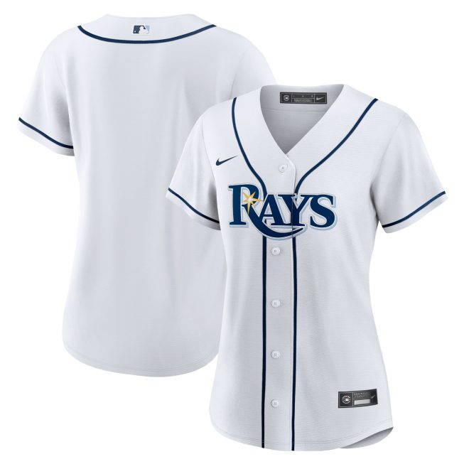 Tampa Bay Rays Women's Home Replica Team Jersey - White