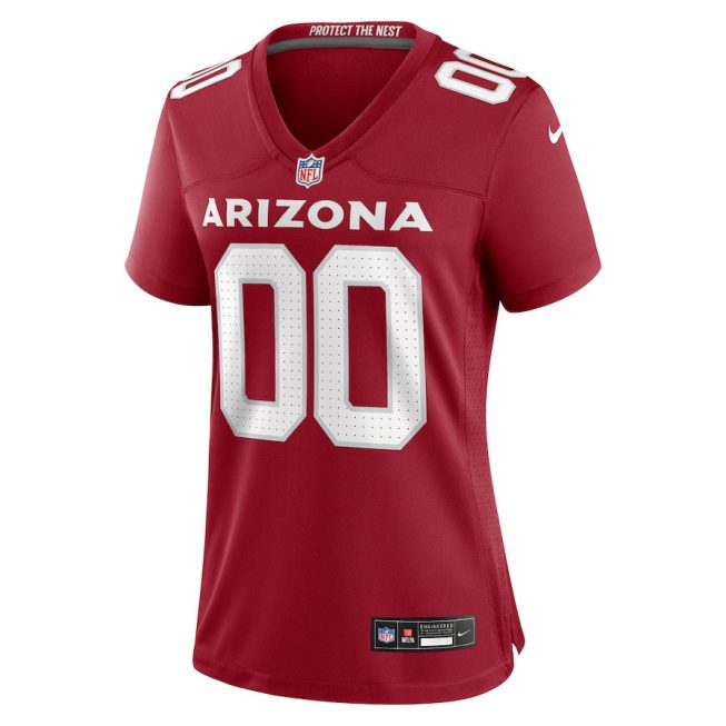 Arizona Cardinals Women Custom Game Jersey - Cardinal - Image 2