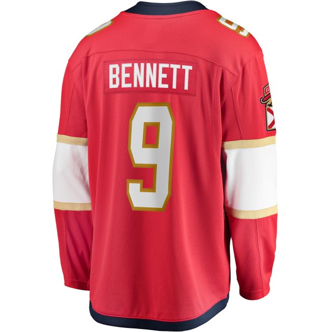 Sam Bennett Florida Panthers Fanatics Home Breakaway Replica Jersey - Red - Image 3