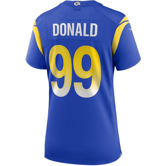 Aaron Donald Los Angeles Rams Women's Player Jersey - Royal - Image 3
