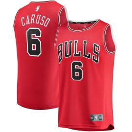 Alex Caruso Chicago Bulls Fanatics Fast Break Replica Jersey - Icon Edition - Red