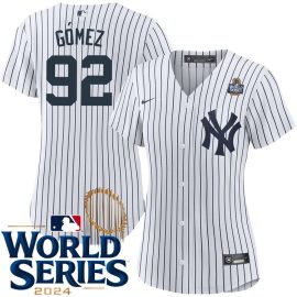 Yoendrys Gomez New York Yankees Women's Home World Series Jersey