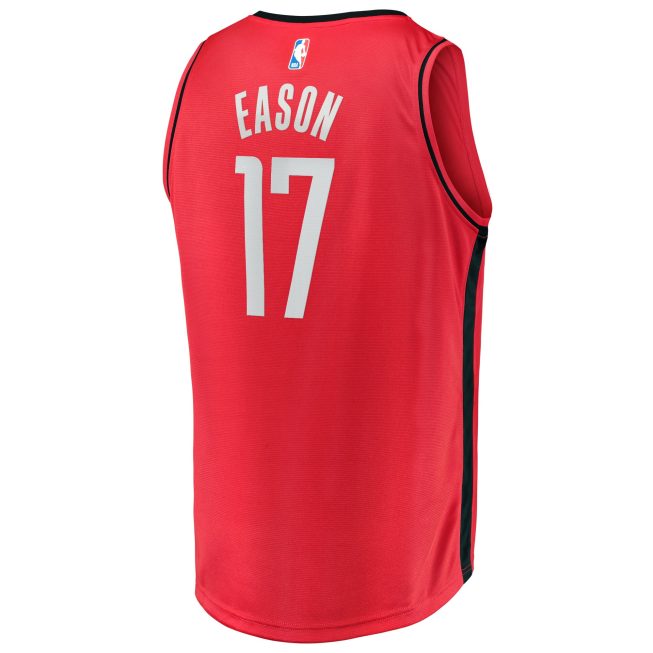 Tari Eason Houston Rockets Fanatics Fast Break Replica Player Jersey - Icon Edition - Red - Image 3