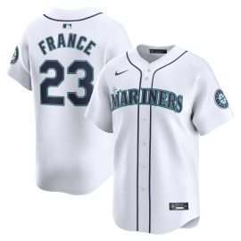 Ty France Seattle Mariners Home Limited Player Jersey - White