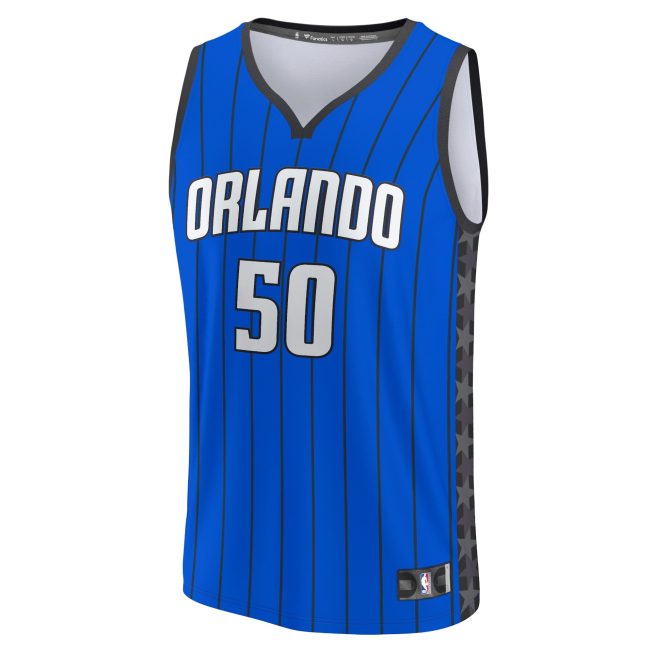 Cole Anthony Orlando Magic Fanatics Fast Break Replica Player Jersey - Statement Edition - Blue - Image 2