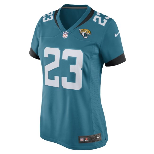 Foyesade Oluokun Jacksonville Jaguars Women's Game Player Jersey - Teal - Image 2