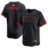Barry Larkin 11 Cincinnati Reds City Connect Limited Player Men Jersey - Black