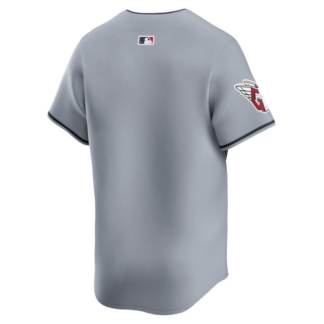 Cleveland Guardians Road Limited Men Jersey - Gray - Image 3
