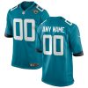 Jacksonville Jaguars Alternate Custom Game Jersey - Teal