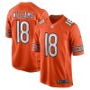 Caleb Williams Chicago Bears Alternate 2024 Draft First Round Pick Player Game Jersey - Orange