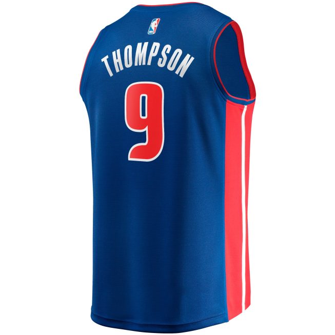 Ausar Thompson Detroit Pistons Fanatics Fast Break Replica Jersey - Icon Edition - Royal - Image 3