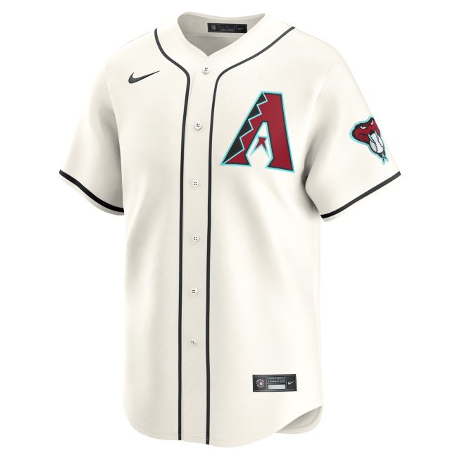 Arizona Diamondbacks Youth Home Limited Jersey - White - Image 2