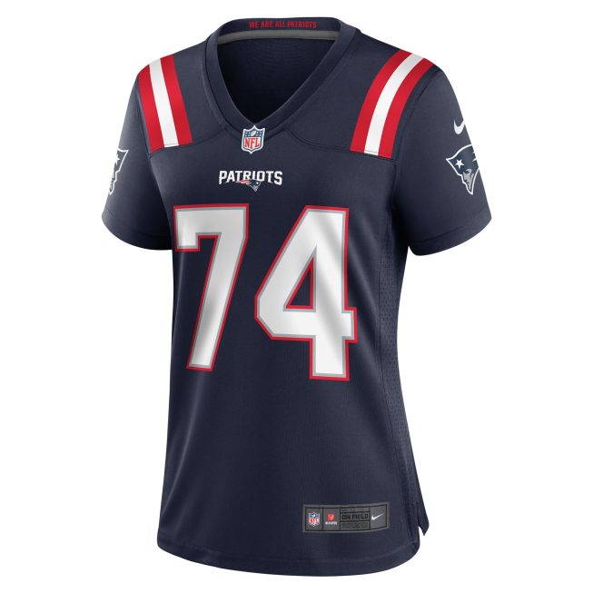 Riley Reiff New England Patriots Women's Game Jersey - Navy - Image 2