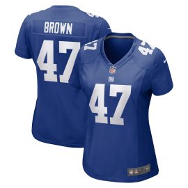 Cam Brown New York Giants Women's Game Jersey - Royal