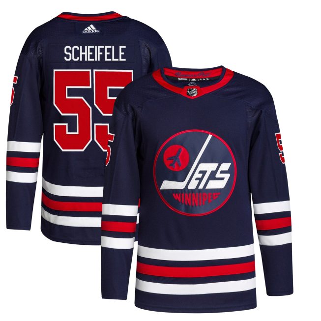Mark Scheifele Winnipeg Jets Alternate Primegreen Authentic Player Jersey - Navy