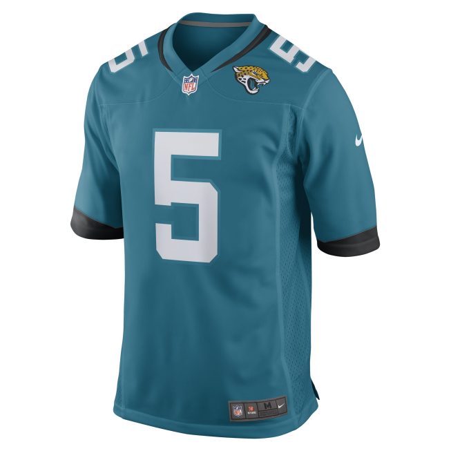 Andre Cisco Jacksonville Jaguars Game Player Jersey - Teal - Image 2