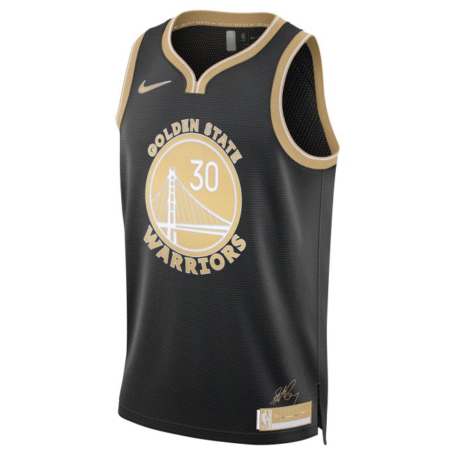 Stephen Curry Golden State Warriors Unisex Select Series Swingman Jersey - Black - Image 2