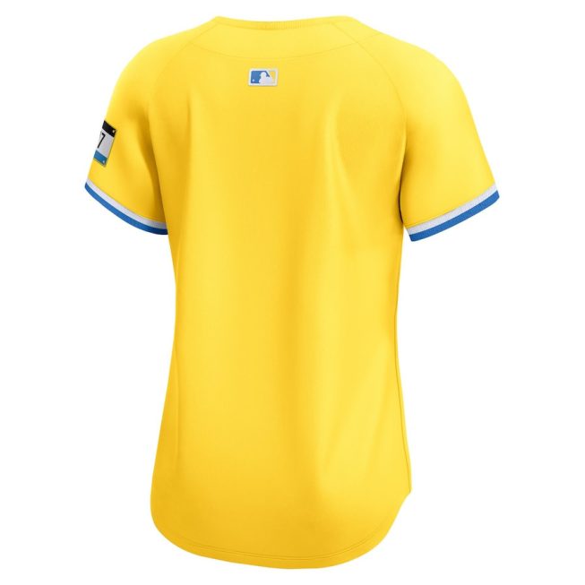 Boston Red Sox City Connect Limited Women Jersey - Gold - Image 3