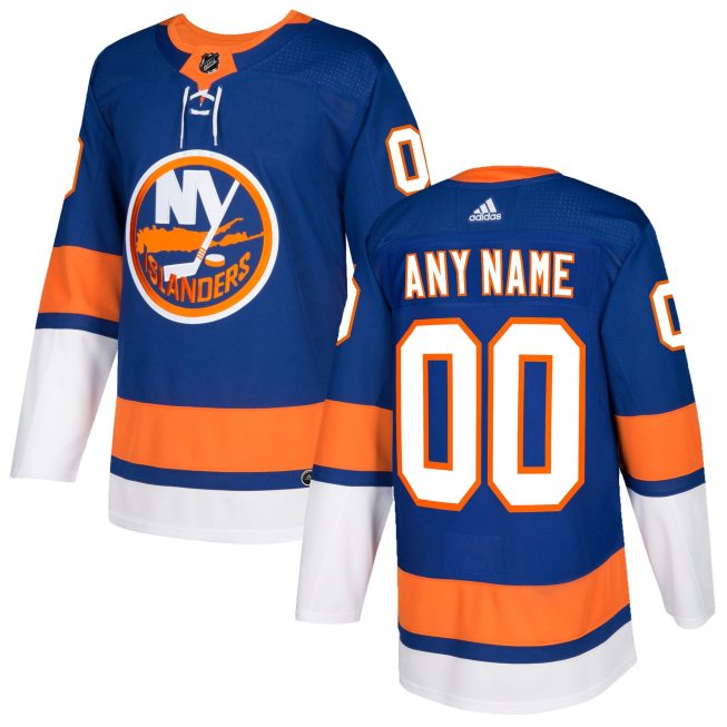 New York Islanders Authentic Custom Jersey - Royal