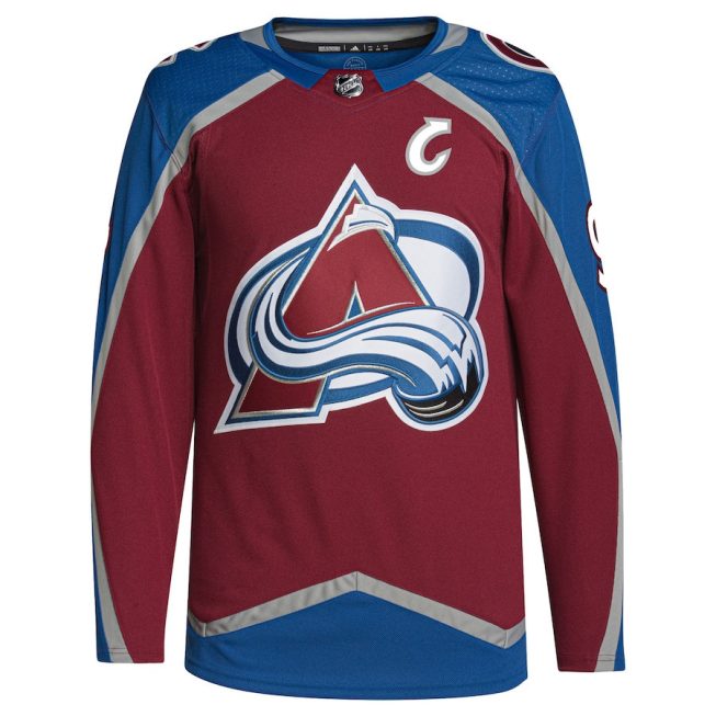 Gabriel Landeskog 92 Colorado Avalanche Primegreen Men Jersey - Burgundy - Image 2