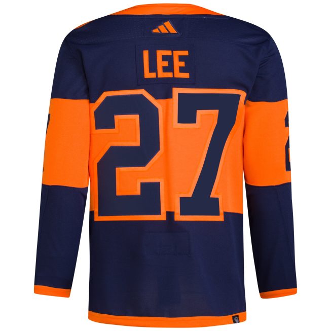 Anders Lee New York Islanders 2024 Stadium Series Primegreen Authentic Player Jersey - Navy - Image 3