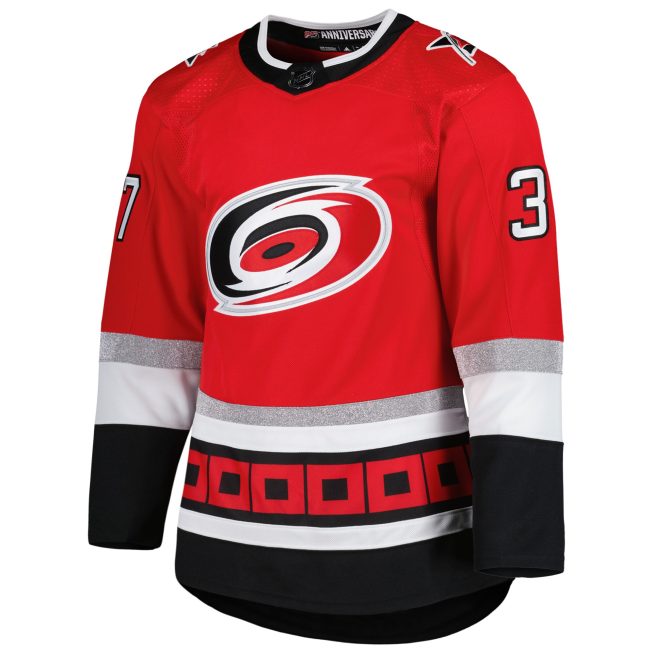 Andrei Svechnikov Carolina Hurricanes Primegreen Authentic Player Jersey - Red - Image 2
