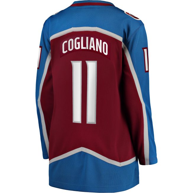 Andrew Cogliano Colorado Avalanche Fanatics Women's Home Breakaway Player Jersey - Burgundy - Image 3