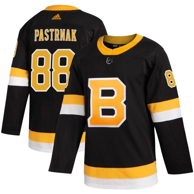 David Pastrnak Boston Bruins Alternate Authentic Player Jersey - Black