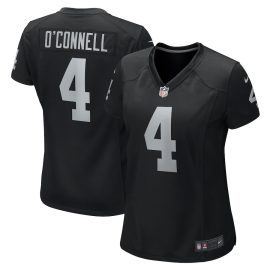 Aidan O'Connell 4 Las Vegas Raiders Women Game Jersey - Black