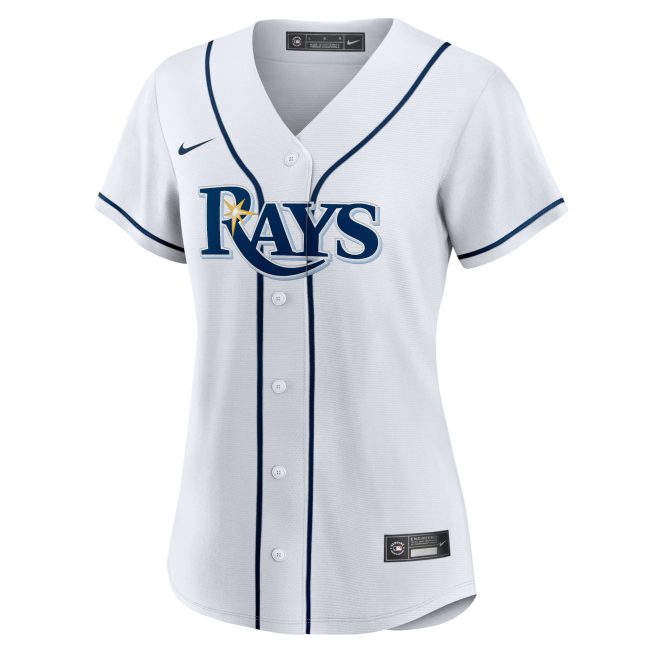Tampa Bay Rays Women's Home Replica Team Jersey - White - Image 2