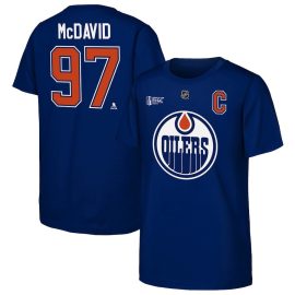 Connor McDavid Edmonton Oilers 2024 Stanley Cup Final T-Shirt – Royal