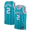 James Bouknight 2 Charlotte Hornets Unisex Swingman Jersey - Icon Edition - Teal