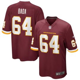 David Bada 64 Washington Commanders Team Men Game Jersey - Burgundy