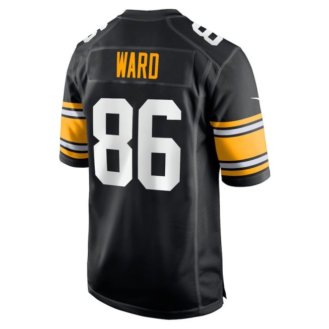 Hines Ward 86 Pittsburgh Steelers Men Retired Jersey - Black - Image 3