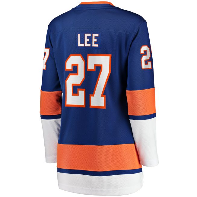 Anders Lee New York Islanders Fanatics Women's Home Captain Patch Breakaway Player Jersey - Royal - Image 3