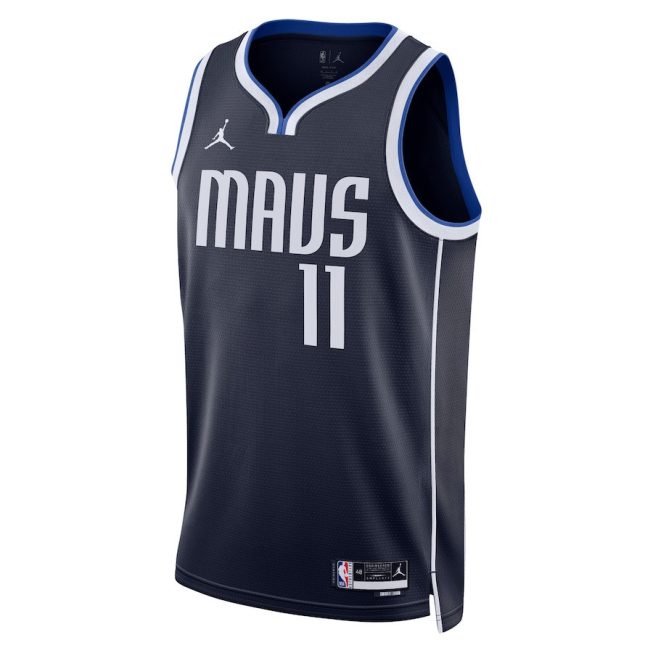 Kyrie Irving 11 Dallas Mavericks Unisex Swingman Jersey - Statement Edition - Navy - Image 2