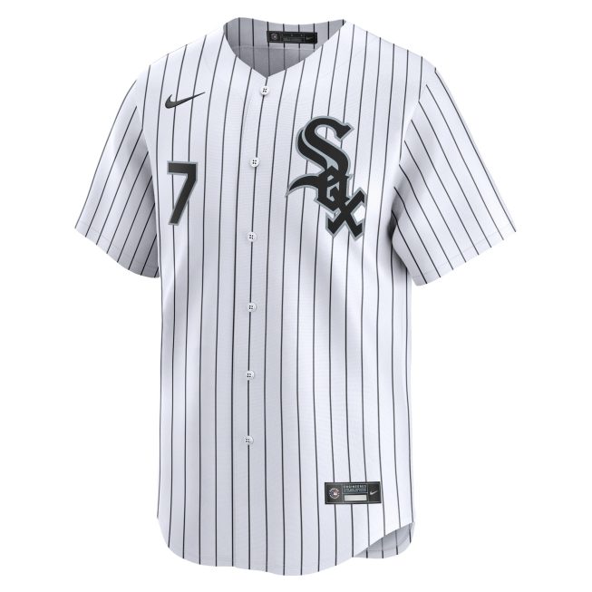 Tim Anderson Chicago White Sox Home Limited Player Jersey - White - Image 2