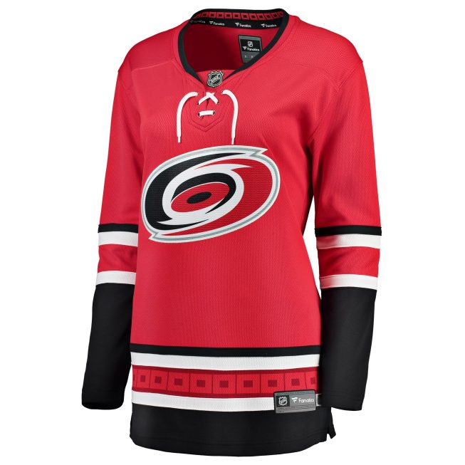 Carolina Hurricanes Fanatics Women's Breakaway Alternate Jersey - Red - Image 2